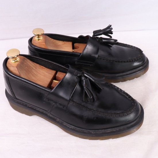 訳あり【中古】dr.martens(ドクターマーチン)レディースタッセルローファーADRIANエイドリアン【UK5】23.5cm24.0cm茶ブラウンdm3876