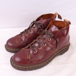 <img class='new_mark_img1' src='https://img.shop-pro.jp/img/new/icons1.gif' style='border:none;display:inline;margin:0px;padding:0px;width:auto;' />【中古】dr.martens(ドクターマーチン)メンズ5ホールCHURCHチャーチ【UK7】25.5cm-26.0cmチェリーdh4101の商品画像