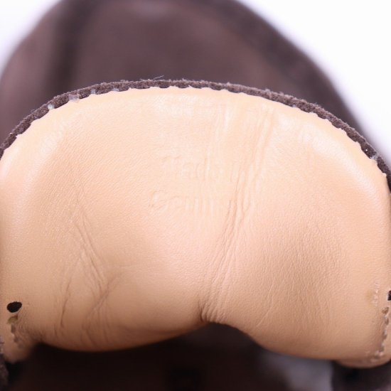 【中古】BIRKENSTOCK(ビルケンシュトック)メンズパサデナPasadena【41】26.5cm位ノーマル幅スエードブラウン茶bk1942