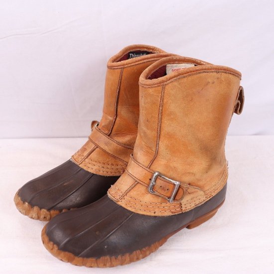 【中古】L.L.Bean(エルエルビーン)レディース(ビーンブーツ)ゴアテックスラウンジャー【9LM/25.0cm位】80's位ブーツアメリカ製USA製bb921