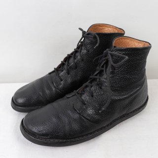 【中古】trippen(トリッペン)レディースメンズユニセックス【39】レザーデザインブーツ黒ブラックbk1945の商品画像