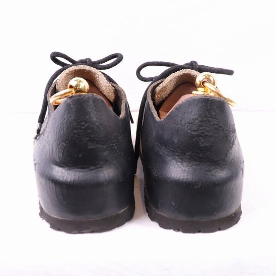 【中古】BIRKENSTOCK(ビルケンシュトック)メンズモンタナmontana【42】27.0cm位ノーマル幅レザーベージュブラックbk1955