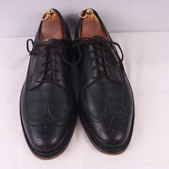 ◆フローシャイム FLORSHEIM インペリアルヴィンテージ 9.5 シューズ フローシャイム【ASSEMBLED IN USA】の意味 90年代 FLORSHEIM