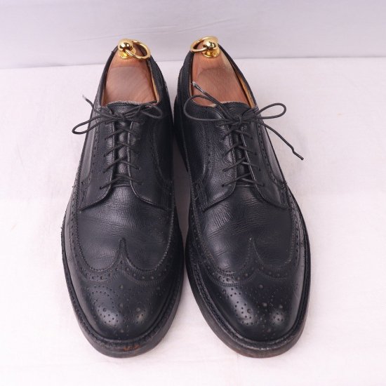 【中古】Florsheim(フローシャイム)メンズレザーシューズインペリアル(Kenmoor)ケンムーア9260470's～80's位ヴィンテージ【9C】ブラウンds3579