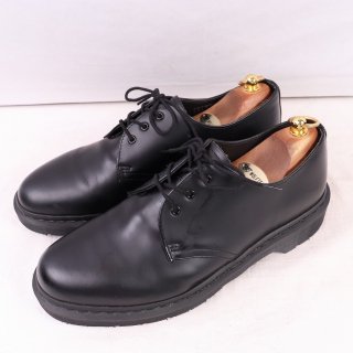 中古】dr.martens(ドクターマーチン)メンズ3ホールMONO1461【UK9】27.5cm28.0cm 黒ブラックdm3923