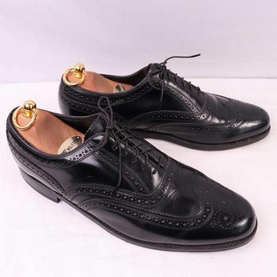 中古】Florsheim(フローシャイム)メンズレザーシューズ(内羽根