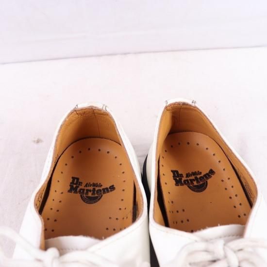 美品！ドクターマーチンUK5ホワイト3ホールシューズ白 楽天市場】Dr.Martens ドクターマーチン レザーシューズ 3ホール