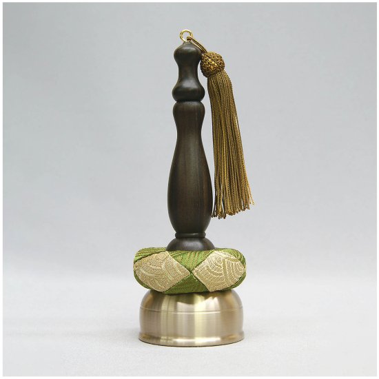 リン棒収納型印金(朱塗柄)[与印] リン3.0寸 - 仏壇、仏具