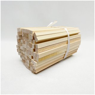 【護摩用品】 乳木　国産　桧材　 長さ六寸（１８�）　１００本
