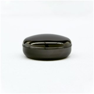 香合　チタンブラック　直径5.1cm（1寸7分）　 真鍮製　　　チタンコーティング