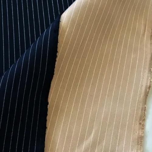 遠州木綿　ベージュ系マルチカラーストライプ 着物反物　幅41.5cm　長さ13m 遠州木綿 ベージュ系マルチカラーストライプ 着物反物 幅41.5cm