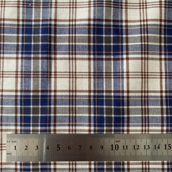 コットンソフト綾織りタータンチェック | 日本製浜松産生地布地