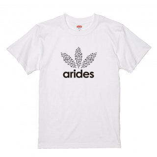 【名入れ対応】おもしろTシャツ 「arides」（ホワイト）の商品画像