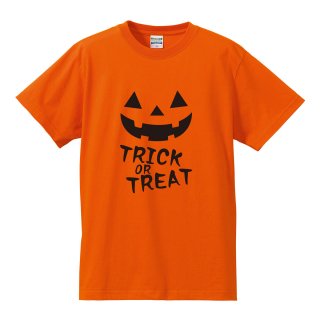 ハロウィンTシャツ 「TRICK OR TREAT」 ハロウィーン/半袖/tshirts/サイズS〜XLの商品画像