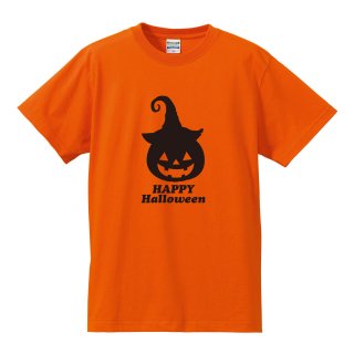 ハロウィンTシャツ 「HAPPY Halloween」 ハロウィーン/半袖/tshirts/サイズS〜XLの商品画像