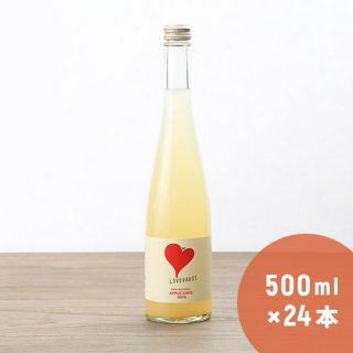 【500ml×24本】LOVEVADOS APPLE JUICE 100%