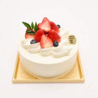 苺のデコレーションケーキ 5号【MAKE BAKE℃お受取りのみ】