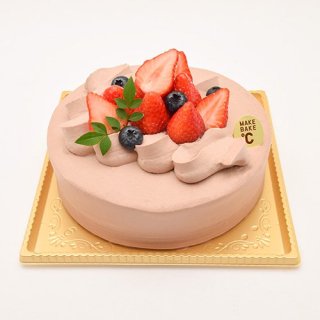 苺のショコラデコレーションケーキ 6号【MAKE BAKE℃お受取りのみ】