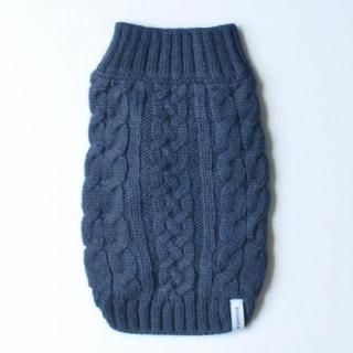 HYGGELE - CABLE KNIT / NAVY 