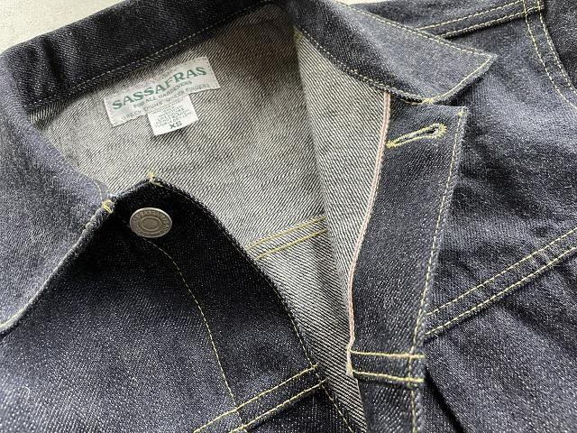 SASSAFRAS ササフラス　デニムジャケット　1st sf-252216_02.jpg