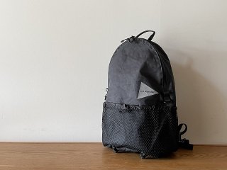 and wander アンド ワンダー / ECOPAK 20L daypack black