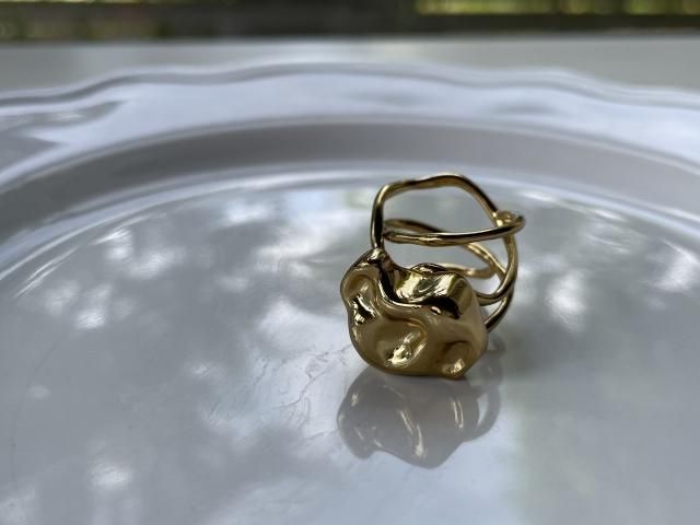 未使用/soirieソワリー/リング Soierie ソワリー / Ethical parts wire ring 50%OFF - SALT