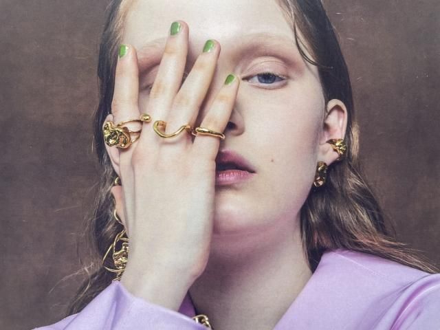 未使用/soirieソワリー/リング Droplet ring | Soierie Online Store