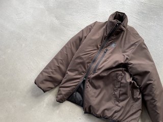 SOUTH2 WEST8 / Insulator Jacket - Poly Peach Skin brown