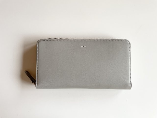 irose イロセ / POP-UP LONG WALLET GRAY - SALT