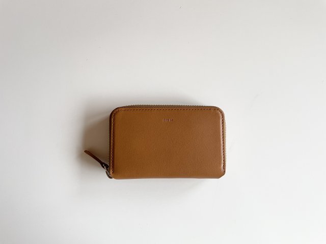 irose イロセ / POP-UP MINI WALLET L.BROWN - SALT