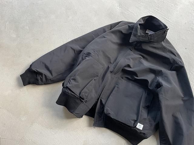 SASSAFRAS ササフラス / D/C Armor Jacket 60/40 black - SALT