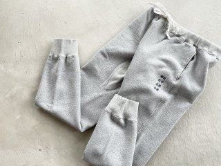 TACOMA FUJI RECORDS / 藝術科学思想自然 SWEAT PANTS heather gray