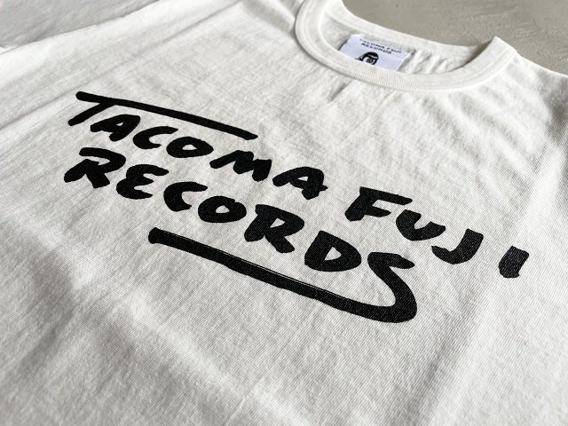 TACOMA FUJI RECORDS / T.F.R LOGO ver.23 designed by Tomoo Gokita white -  SALT