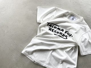 TACOMA FUJI RECORDS / T.F.R LOGO ver.23 designed by Tomoo Gokita white