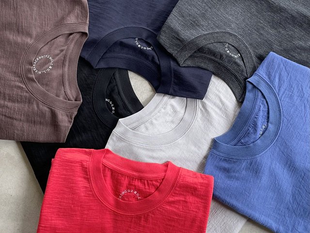 山と道 / 100% Merino Light Crew Neck Pocket　在庫あり - SALT