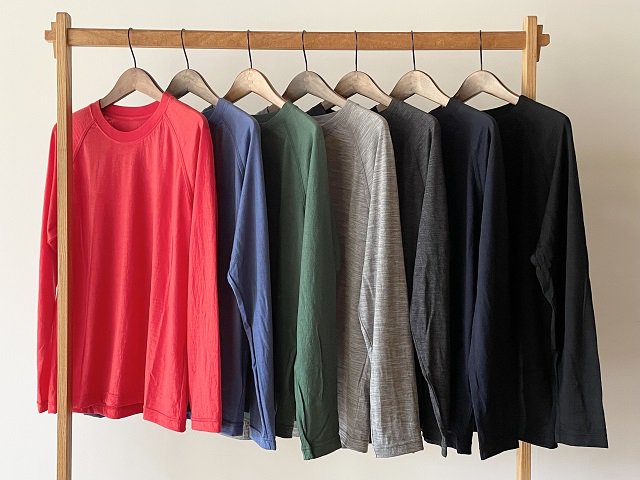 山と道 / 100% Merino Light Long Sleeve　在庫あり - SALT