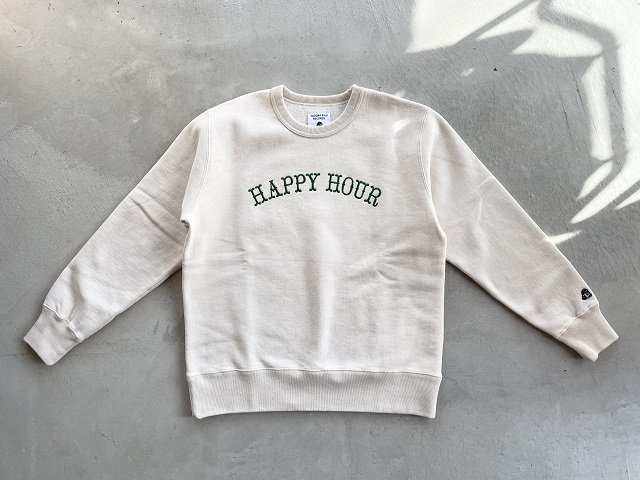 TACOMA FUJI RECORDS / HAPPYHOUR SWEATSHIRT natural - SALT