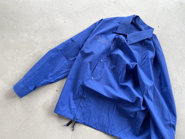 MOUNTAIN RESEARCH マウンテンリサーチ / Coach Shirt blue - SALT