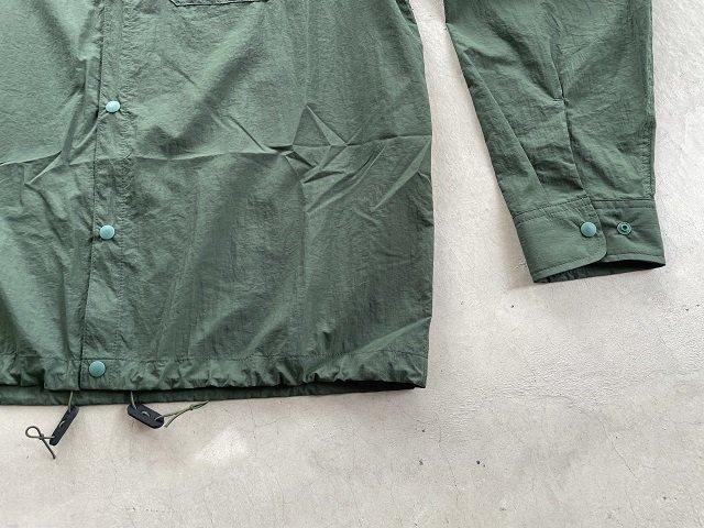 MOUNTAIN RESEARCH マウンテンリサーチ / Coach Shirt green - SALT