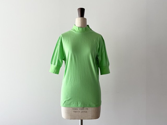 ALWEL オルウェル / Mock Neck H/SLV T green - SALT