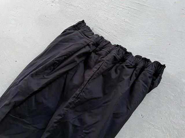 DDUD テーパードパンツ 95 Black サイズ4 D D U D / スターチコットン・タイプライター 9分丈 テーパード