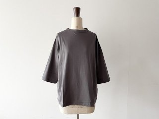 handvaerk ϥɥС / Bottle Neck 3/4 Sleeve T-Shirt carbon
