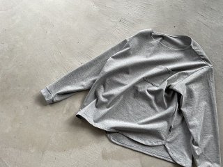 HALFTRACK PRODUCTS / Long Sleeve Tee heather gray