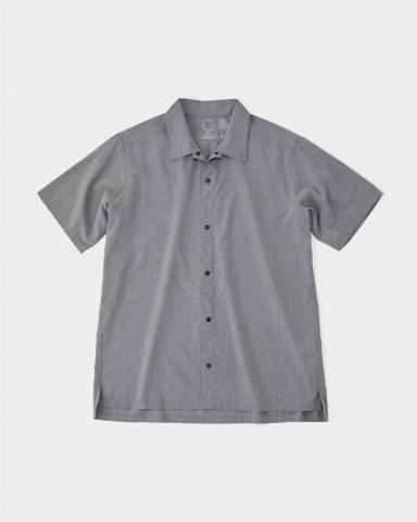 山と道　Bamboo Shirt Olive Ash 半袖Lサイズ 山と道 Bamboo Shirt Olive Ash 半袖Lサイズ Bamboo Short