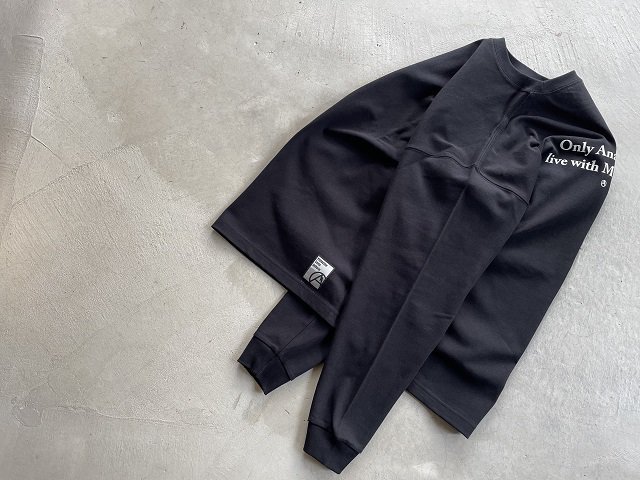 MOUNTAIN RESEARCH マウンテンリサーチ / Black L/S Tee - SALT