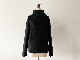 ALWEL 륦 / Fleece High Neck Top black