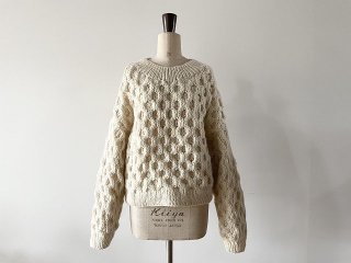 Nido ˥ / Waffle Sweater natural