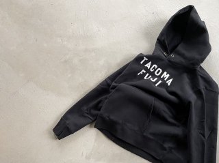 TACOMA FUJI RECORDS / TACOMA (OB ver.) HOODIE black designed by Jerry UKAI