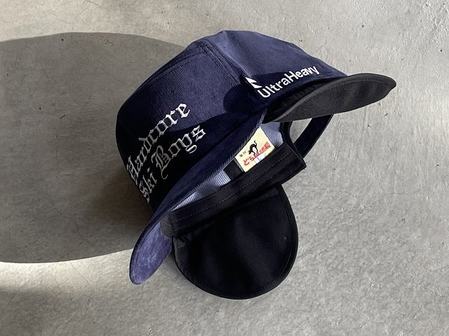 ULTRA HEAVY / HSB どら猫耳付きキャップ navy - SALT