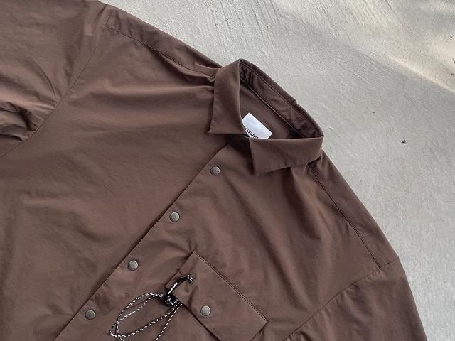 and wander(アンドワンダー)Light W Cloth Shirt S 楽天市場】アンドワンダー ライトダブルクロスシャツ and wander